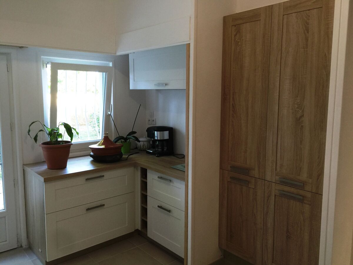 Cuisine avant-après sur mesure Trend Cube Chêne timber