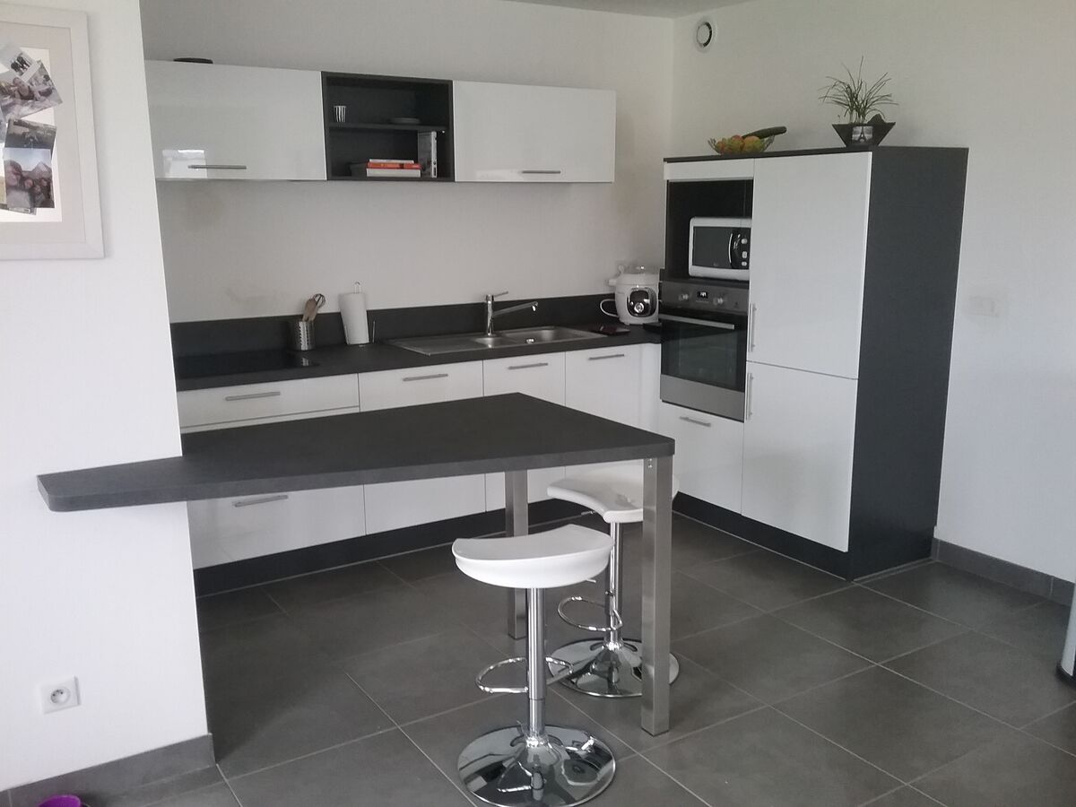 Cuisine équipée sur mesure Light Blanc brillant