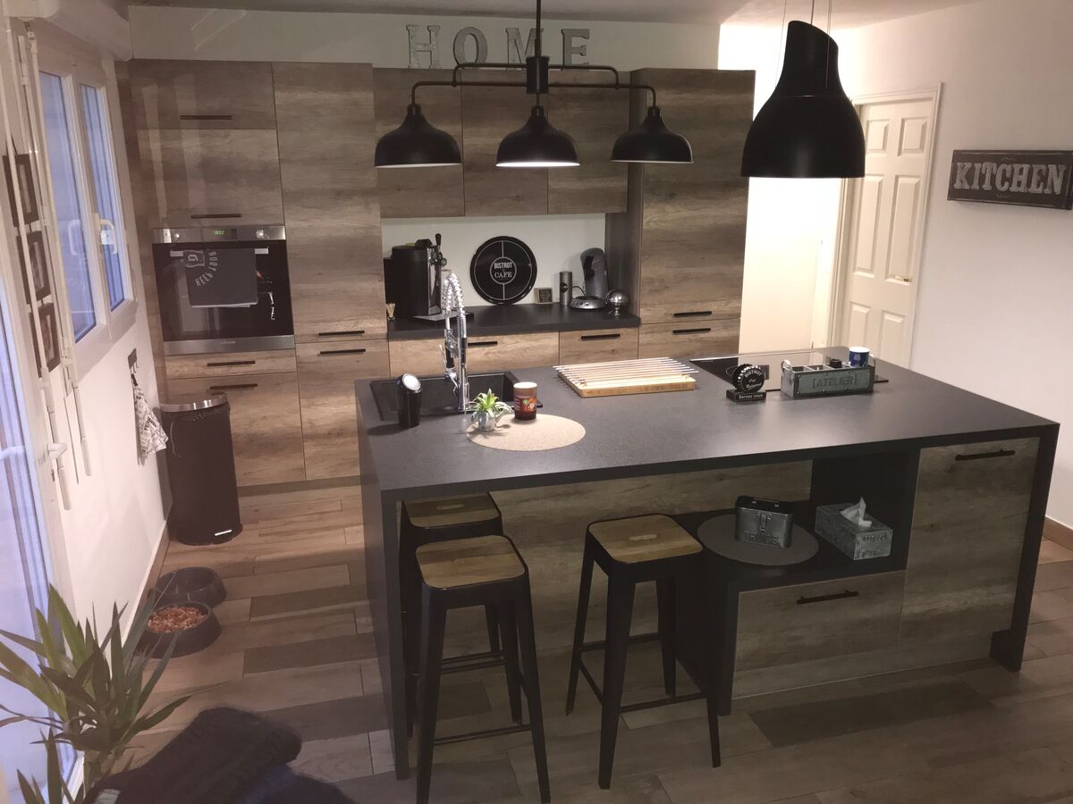 Rénovation cuisinée équipée sur mesure Trend Winoka