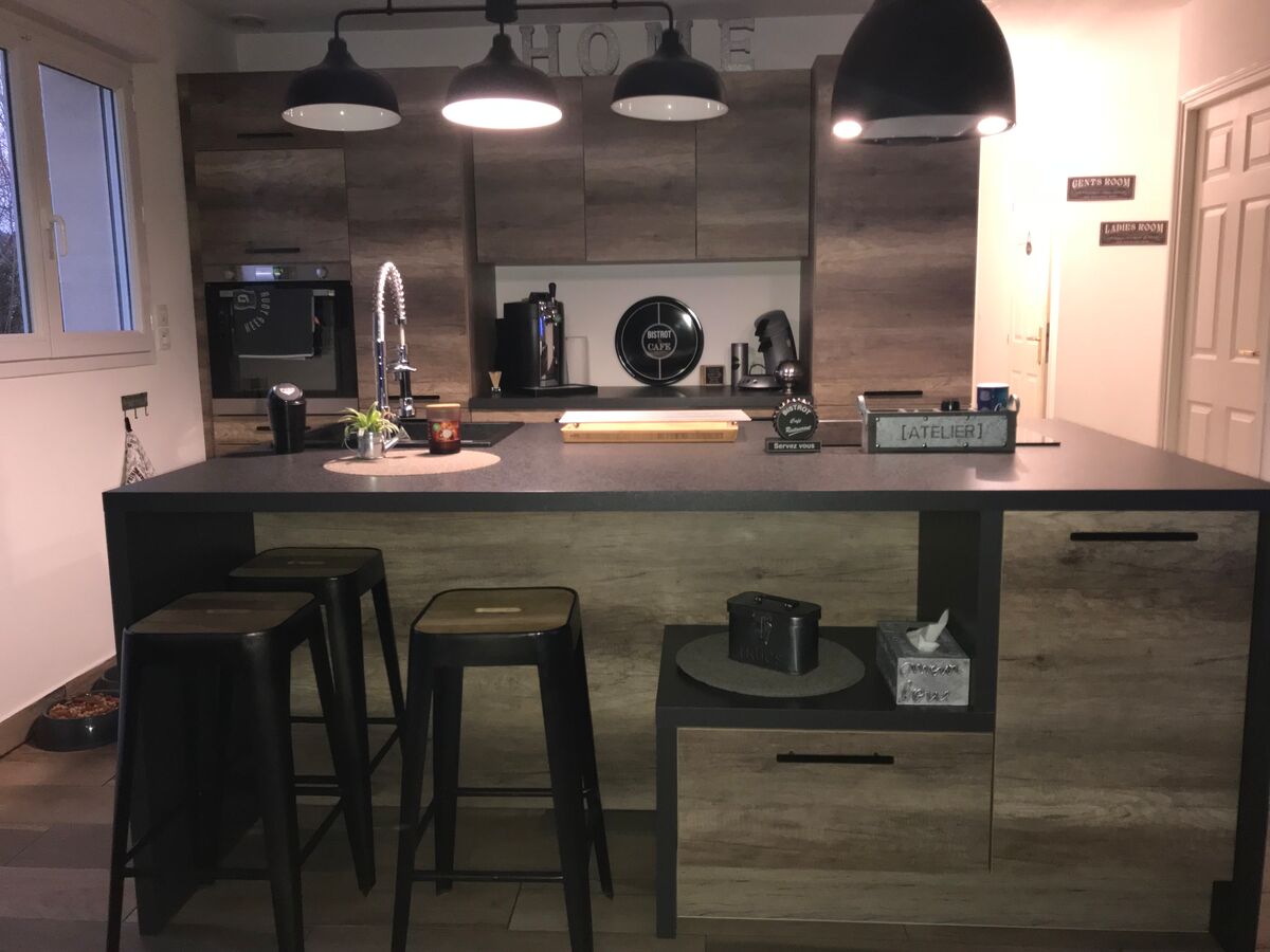 Cuisine avant-après sur mesure Trend Winoka