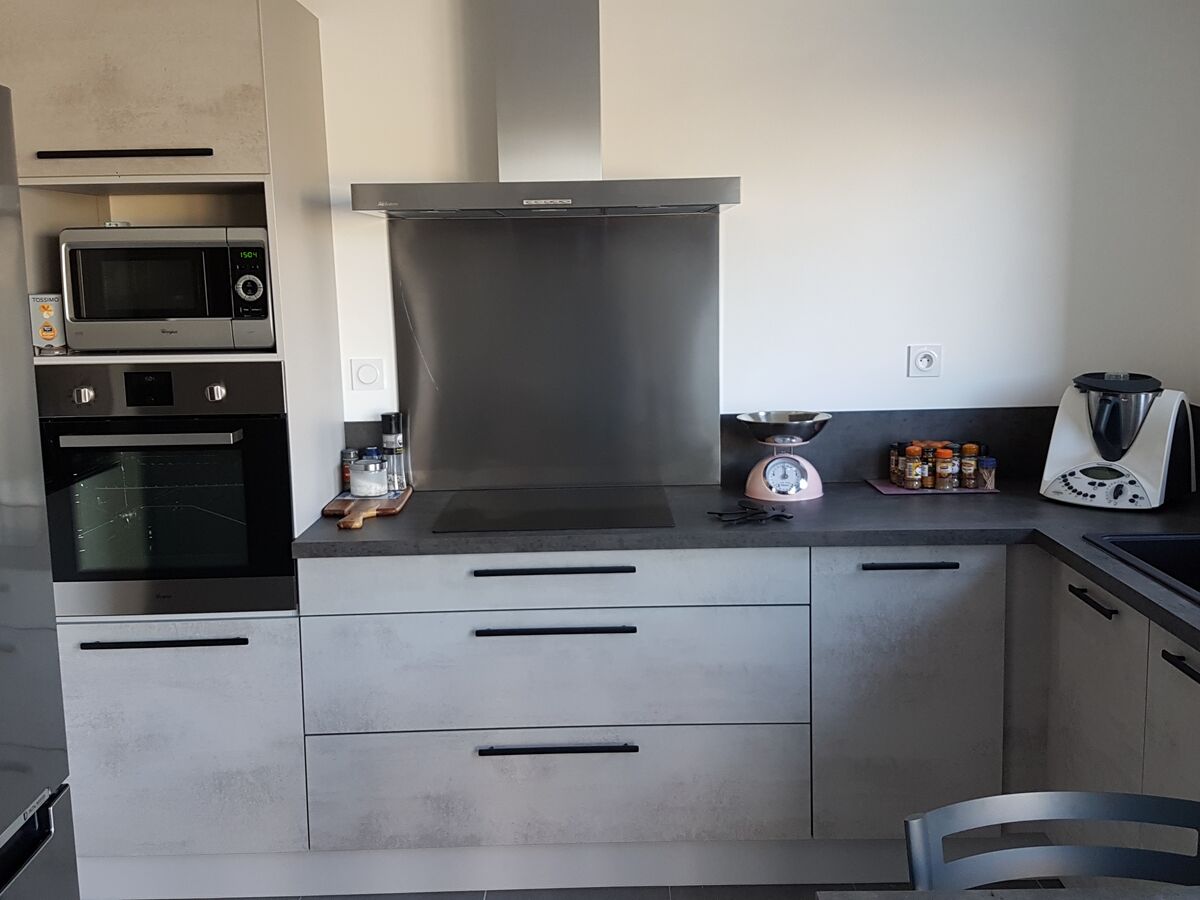 Cuisine avant-après sur mesure Label Béton Clair