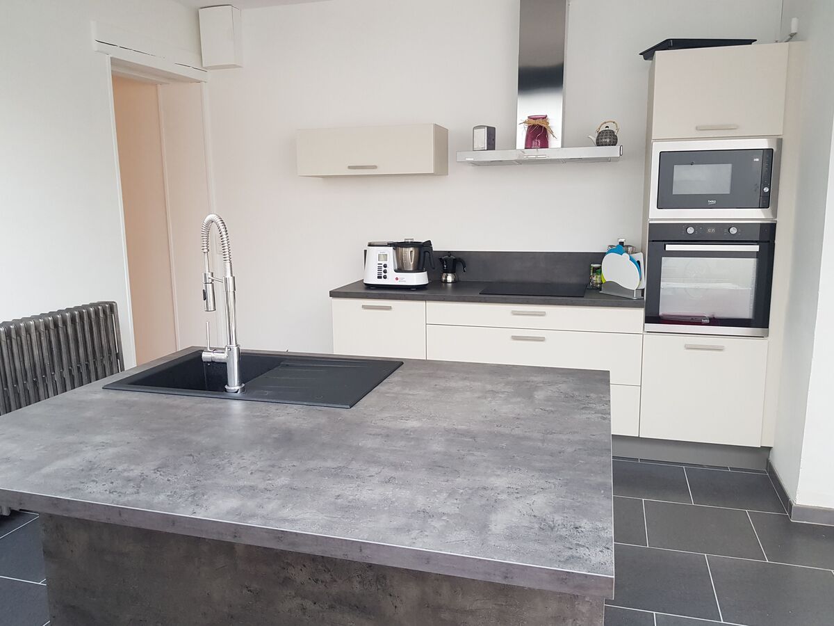 Rénovation cuisine équipée sur mesure Trend Pannacotta mat