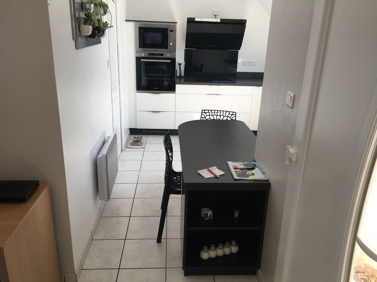 Cuisine avant-après sur mesure Light Blanc Brillant