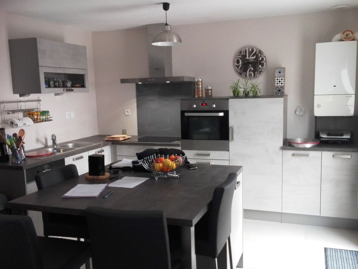 Cuisine équipée sur mesure Label Béton Clair