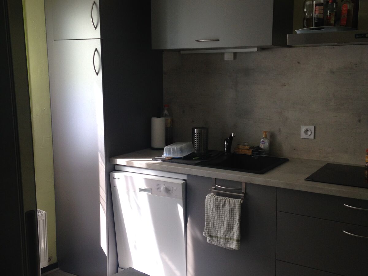 Rénovation cuisine sur mesure Trend + Quartz métal