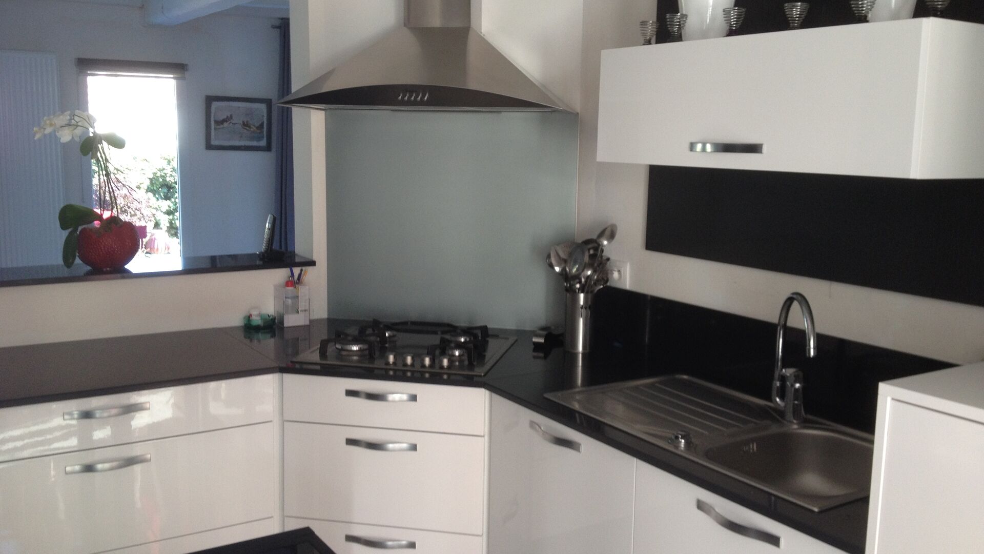 Cuisine équipée sur mesure Light Blanc brillant