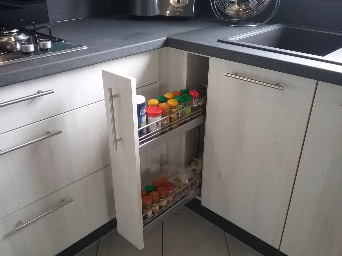 Cuisine avant-après sur mesure Trend Artic Wood