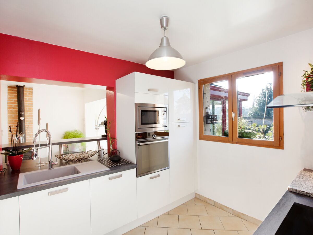 Cuisine avant-après sur mesure Light Blanc brillant