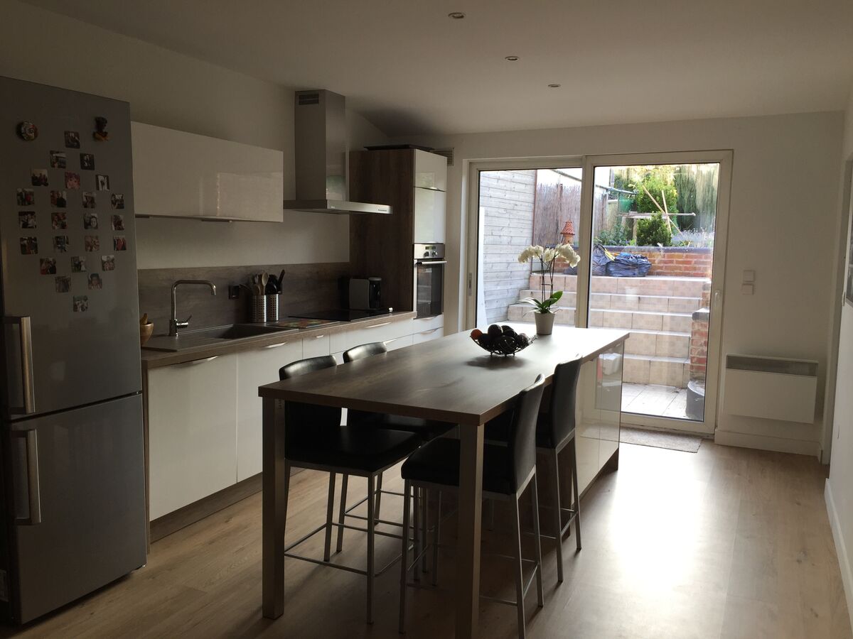 Cuisine avant-après sur mesure Light Blanc Brillant