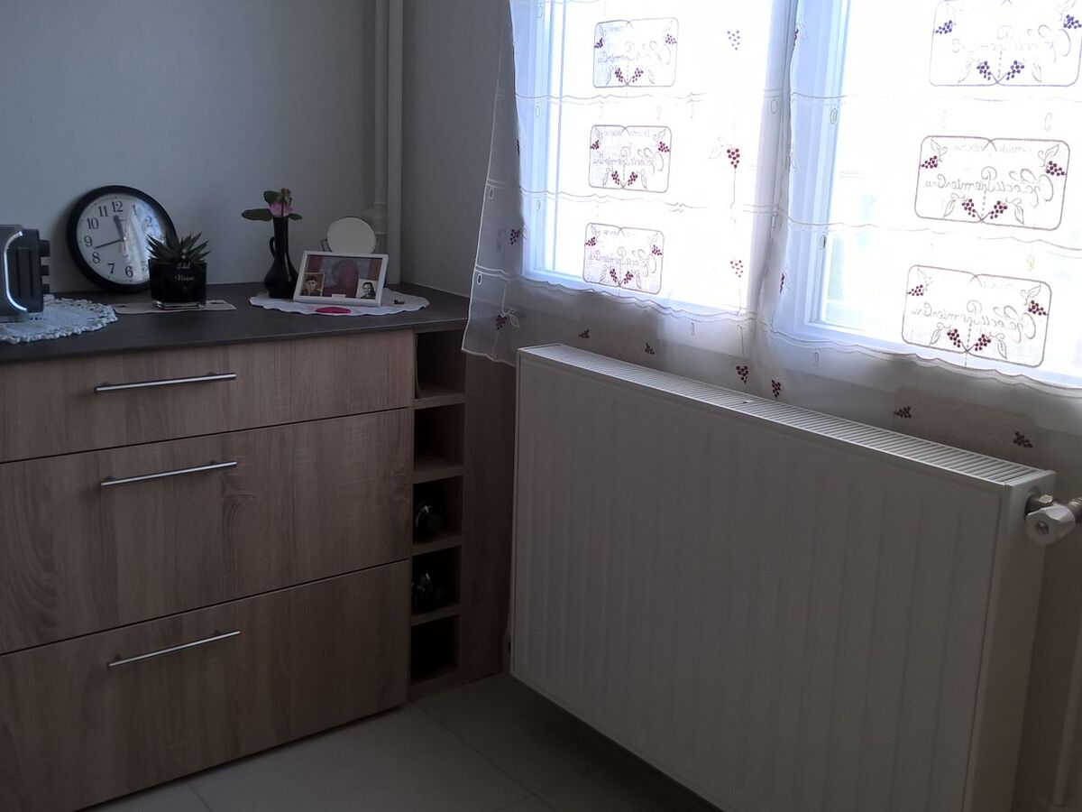 Cuisine avant-après sur mesure Trend + Chêne timber