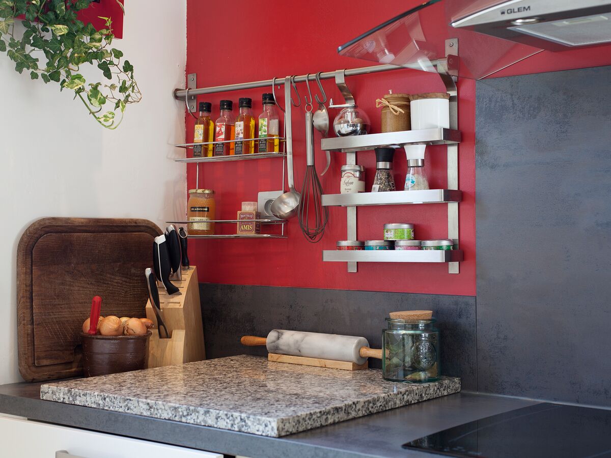 Cuisine avant-après sur mesure Light Blanc brillant