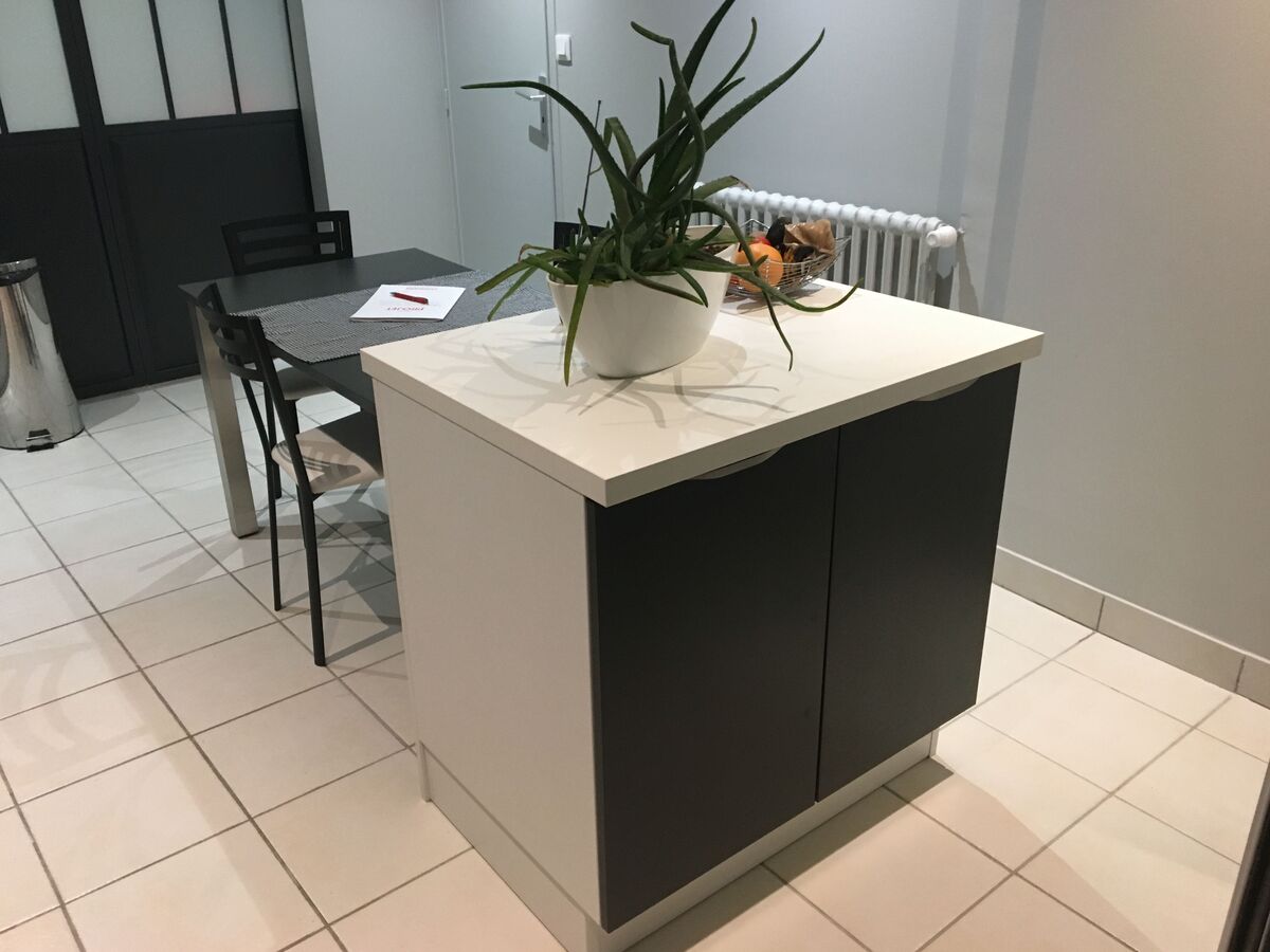 Cuisine avant-après sur mesure Trend Ombre Soft