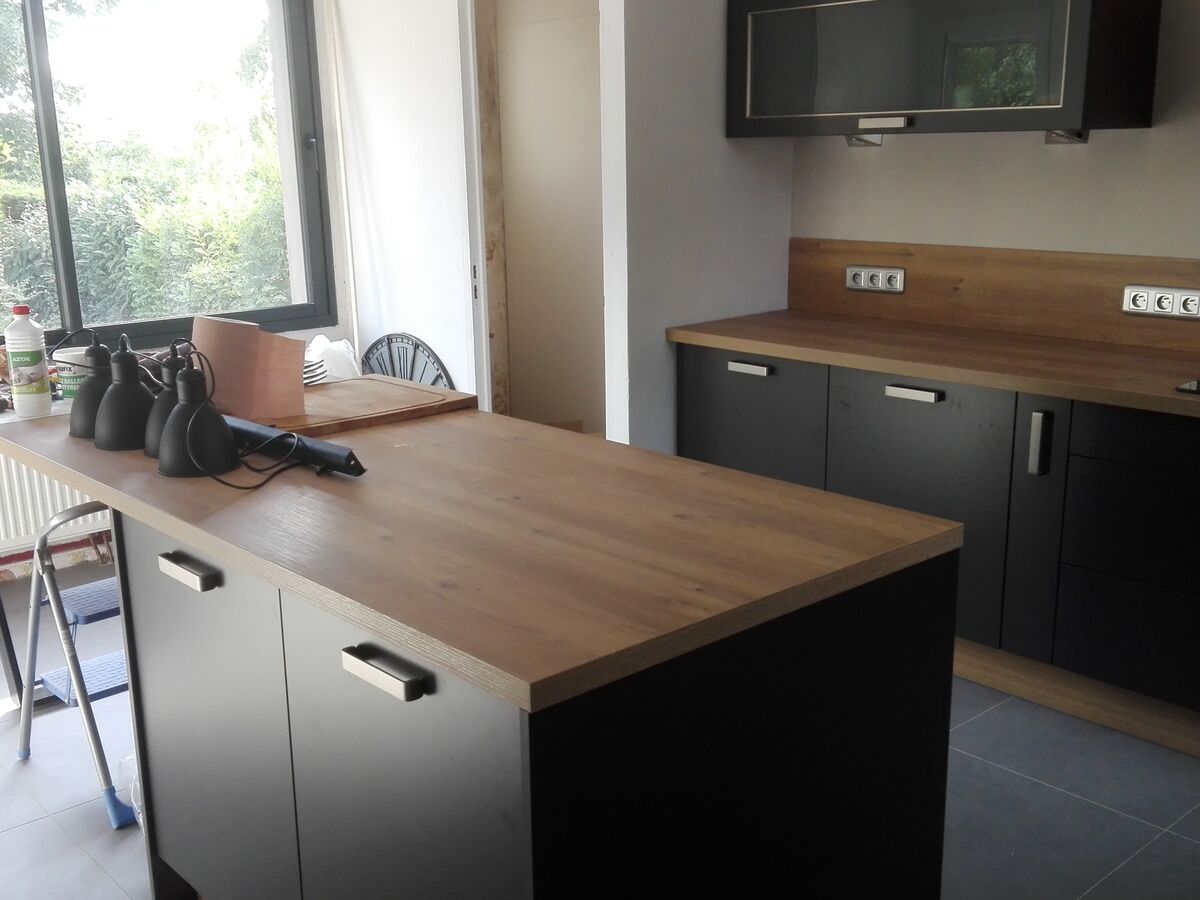 Rénovation cuisine sur mesure Trend + Ombre soft