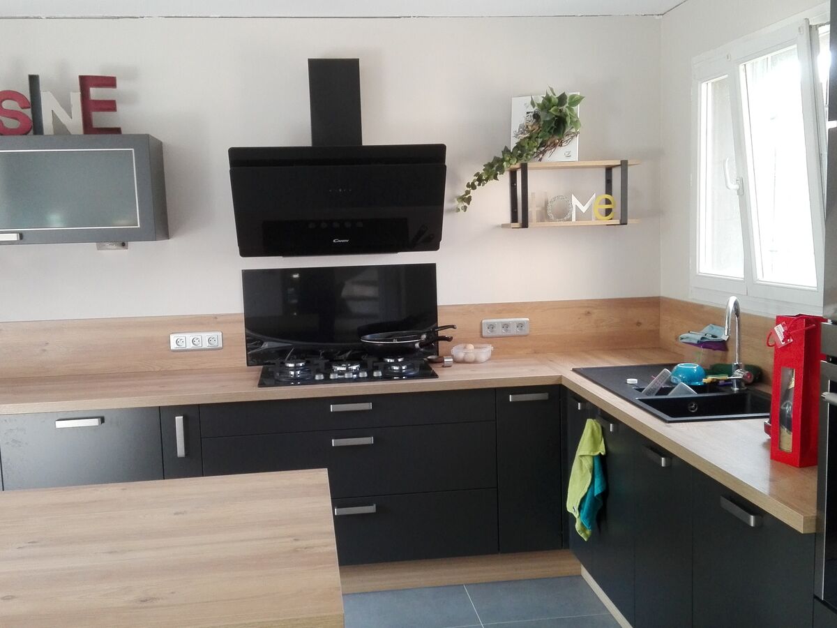 Cuisine avant-après sur mesure Trend + Ombre soft