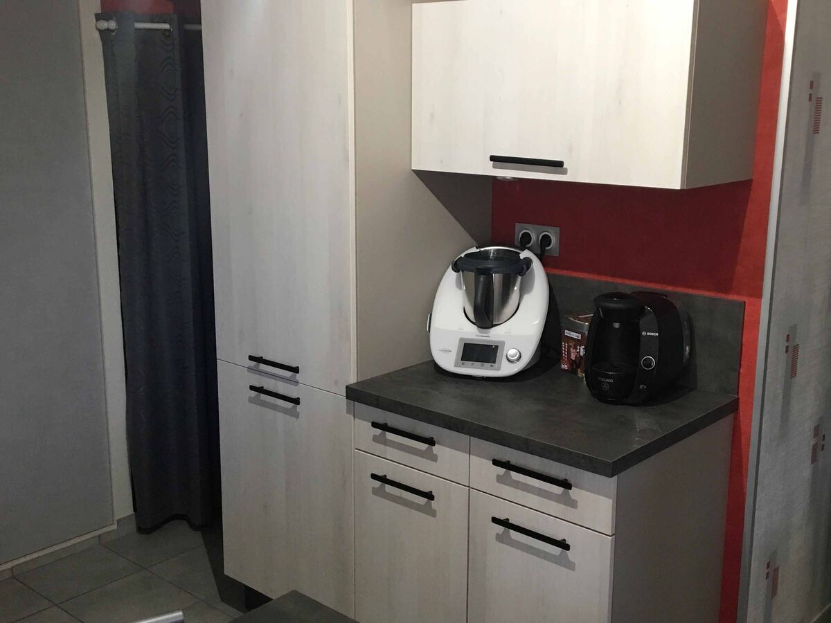 Cuisine avant-après sur mesure Trend + Artic wood