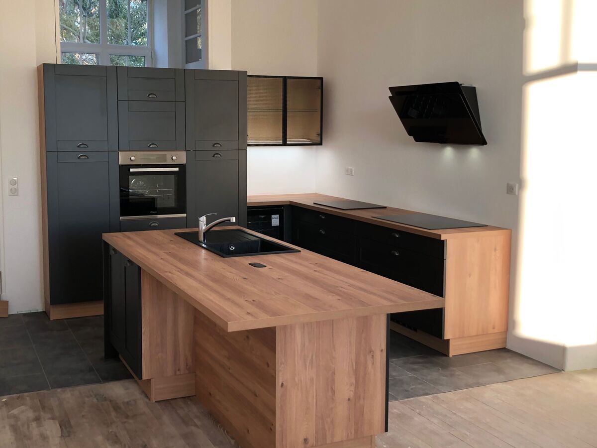 Cuisine équipée sur mesure Trend Cube Ombre Soft