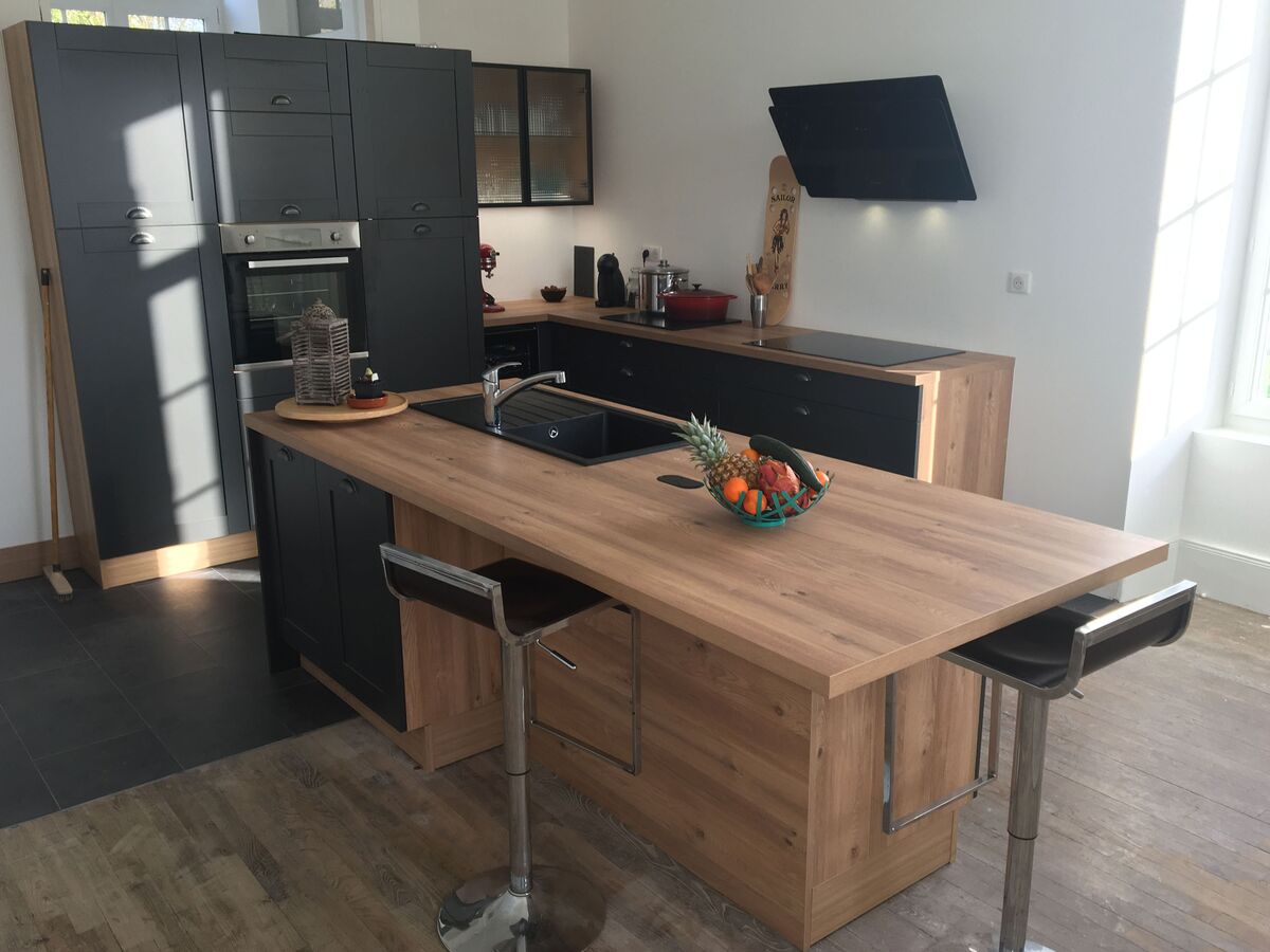 Rénovation cuisine équipée sur mesure Trend Cube Ombre Soft