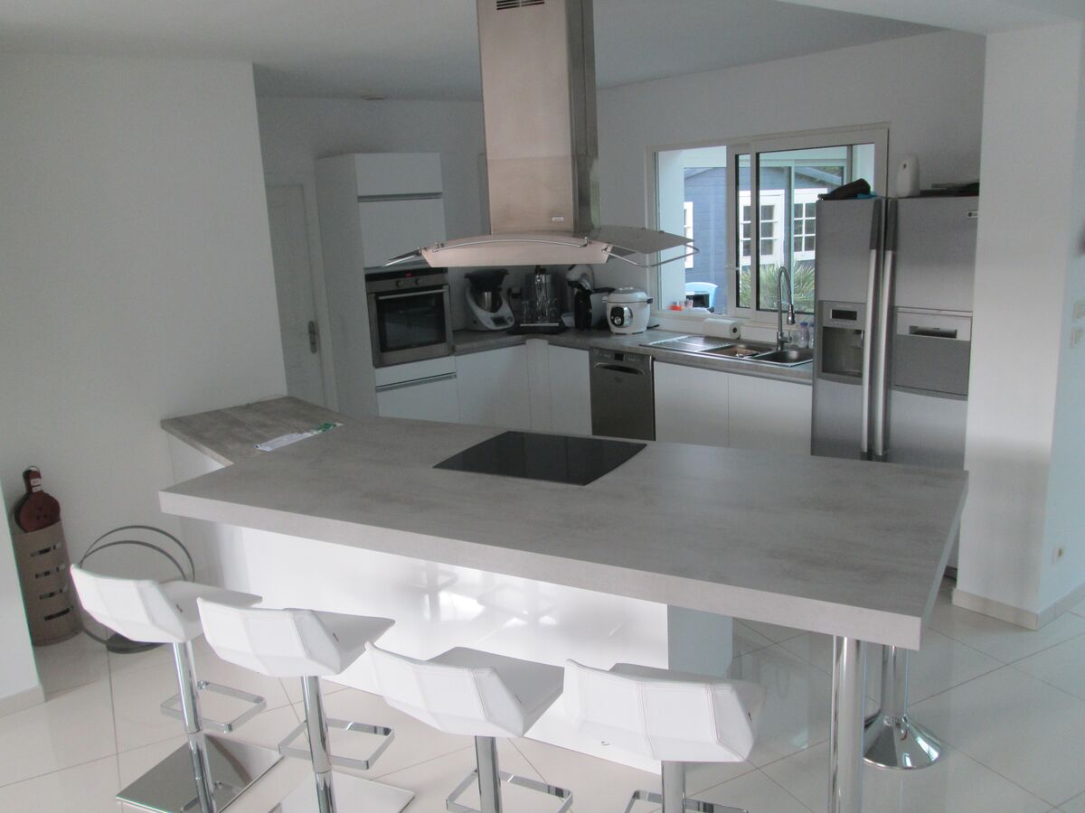 Rénovation cuisine sur mesure Light Blanc brillant