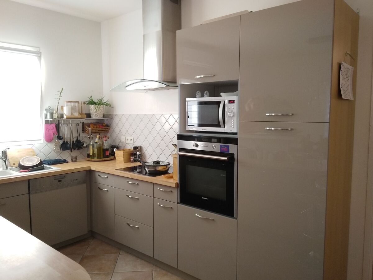 Cuisine équipée Light Grège Majestic Brillant