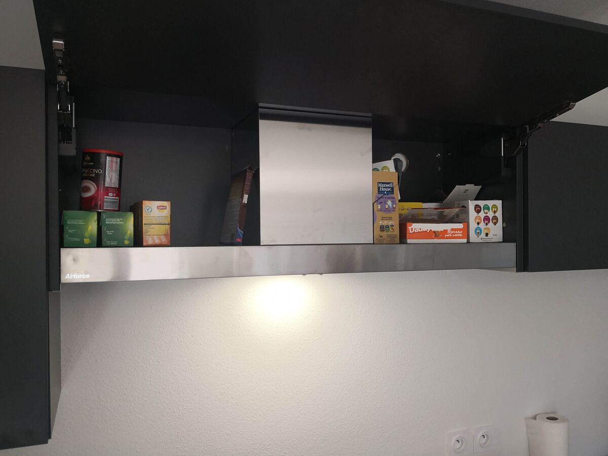 Cuisine avant-après sur mesure Vega Ombre