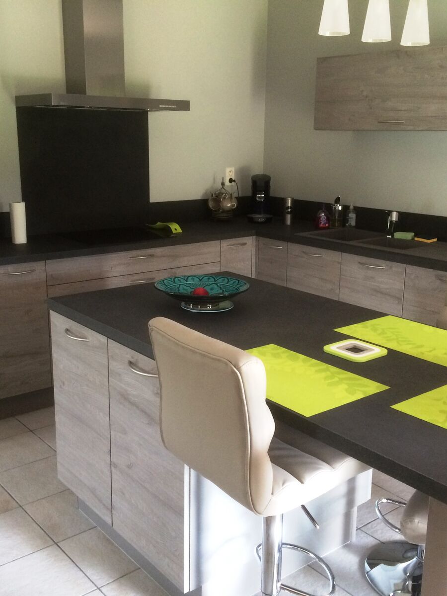 Cuisine équipée sur mesure Label Chêne Sable Synchrone