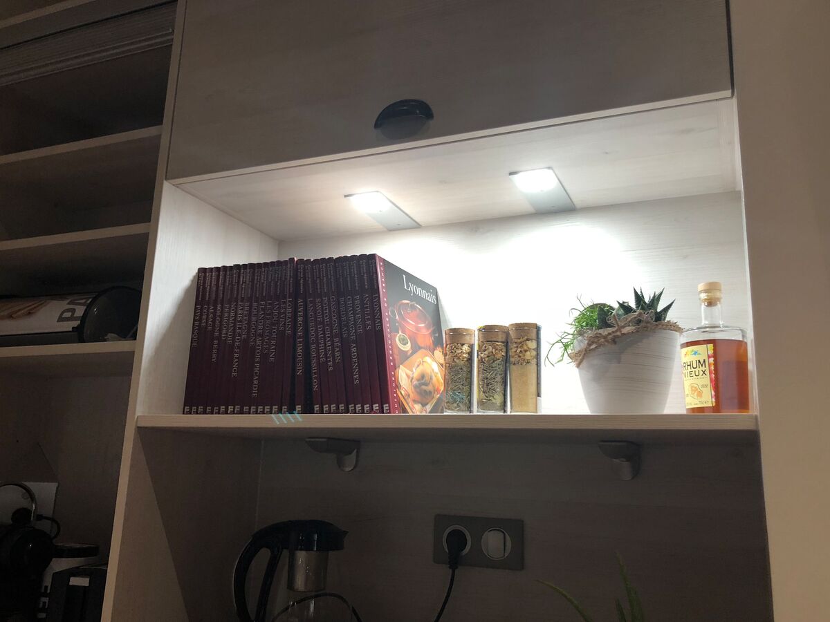 Cuisine avant-après sur mesure Trend Artic Wood