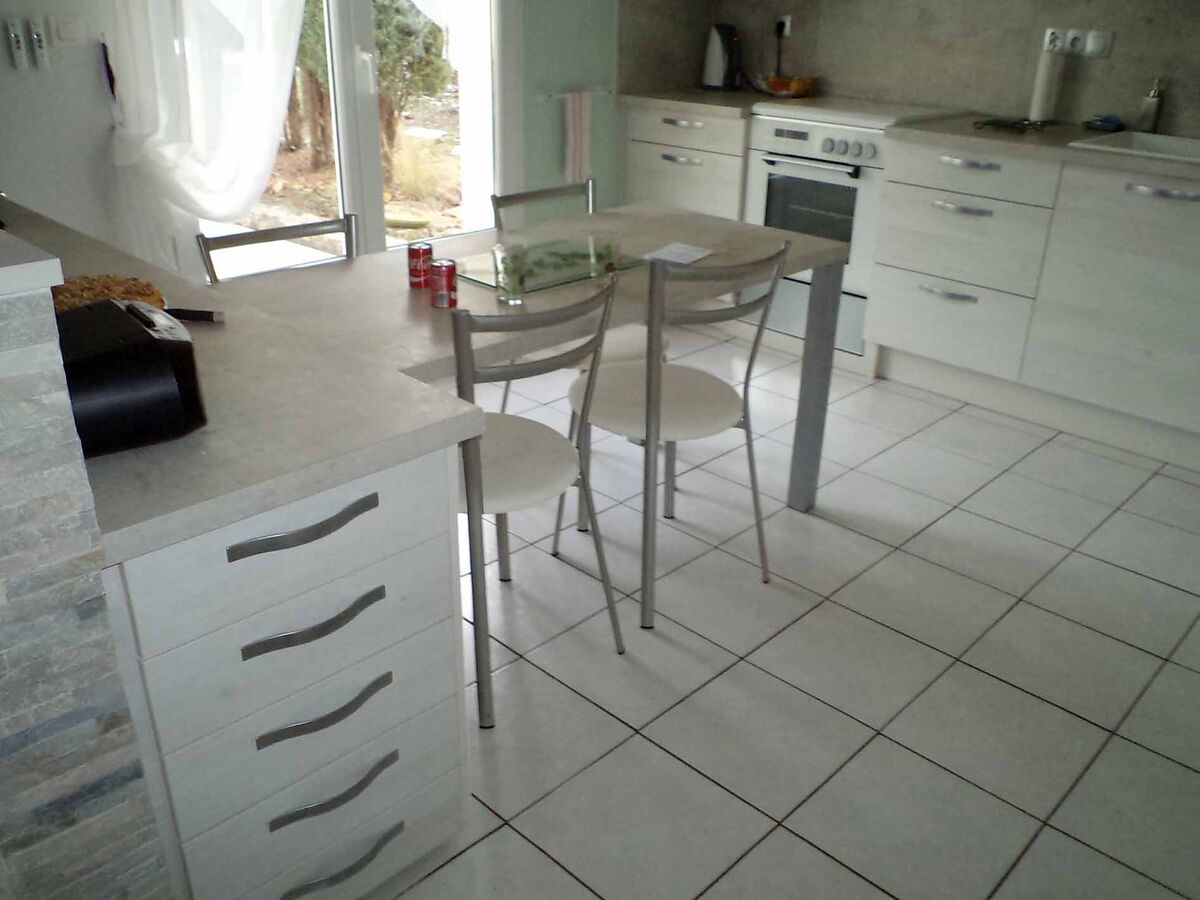 Cuisine avant-après sur mesure Trend + Artic wood