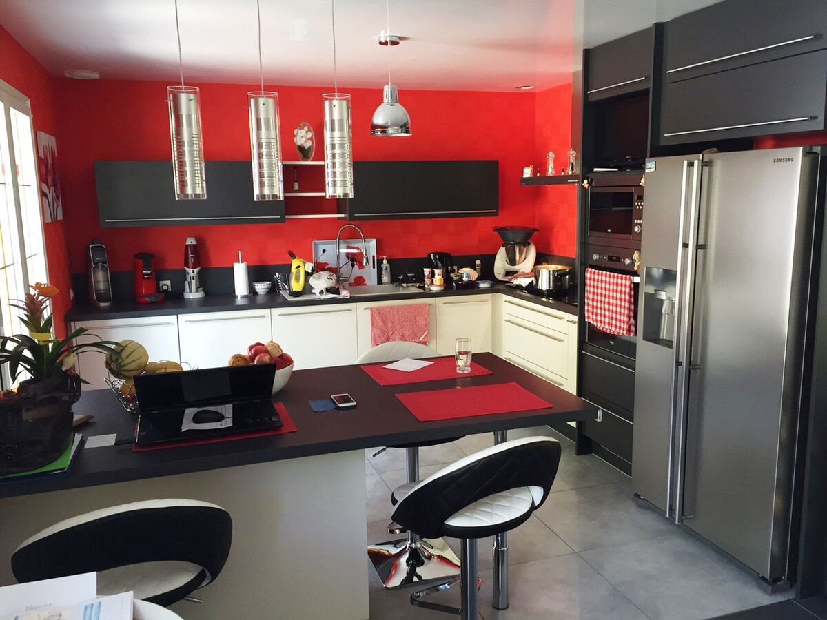 Cuisine équipée sur mesure Trend Pannacotta mat et Trend + Ombre soft