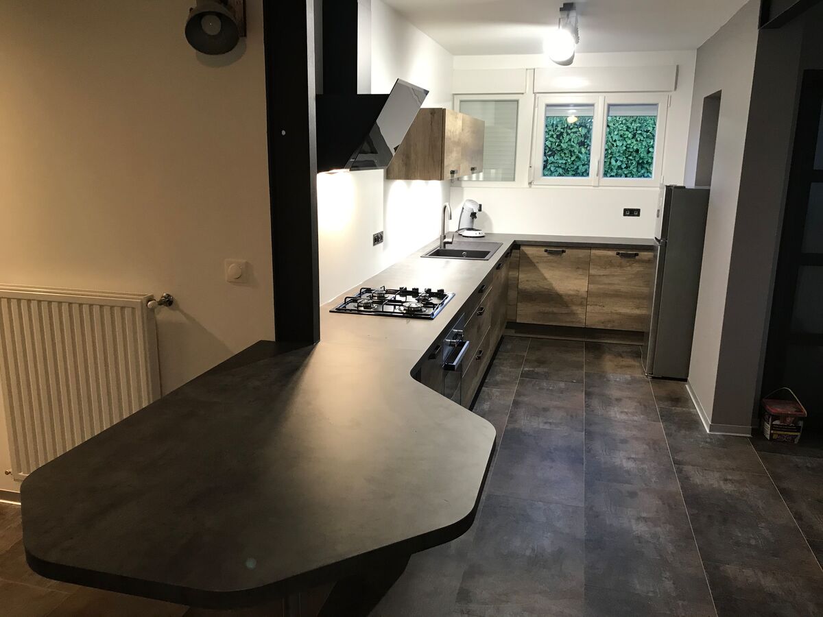 Cuisine avant-après sur mesure TREND Winoka