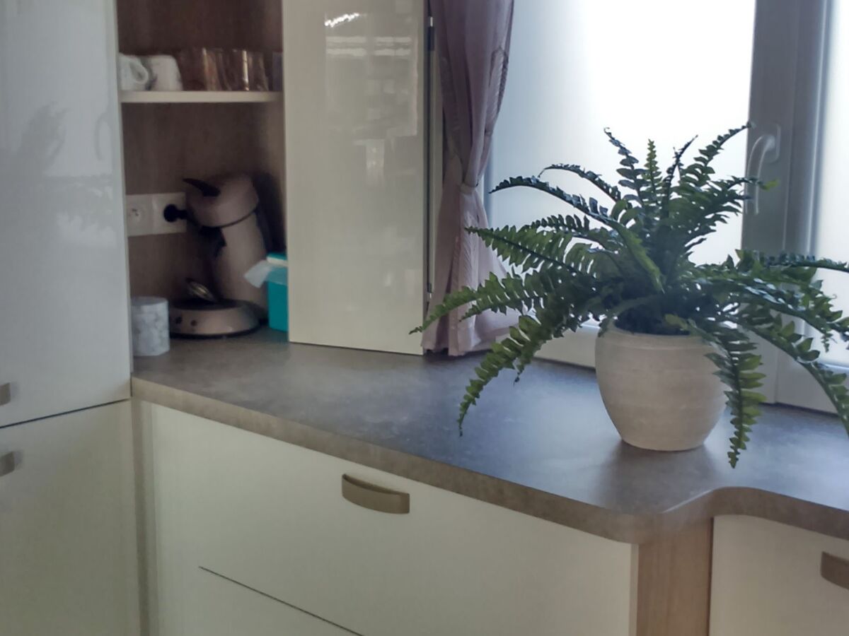 Cuisine avant-après sur mesure Light Blanc Brillant