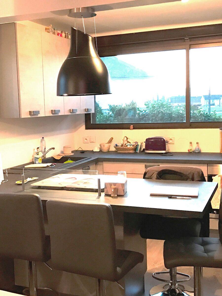 Cuisine équipée sur mesure Label Béton Clair