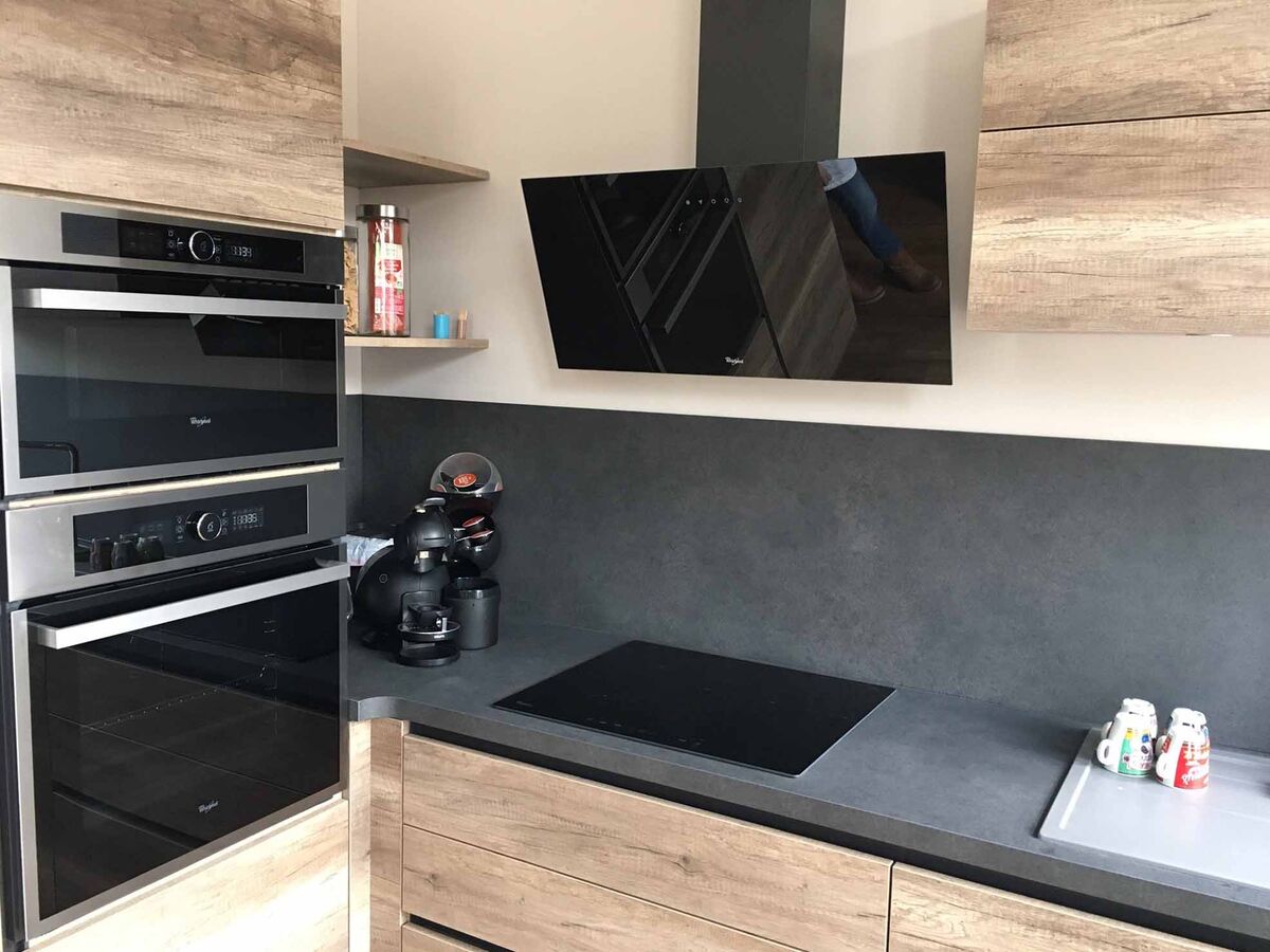 Rénovation cuisine sur mesure E Trend + Winoka