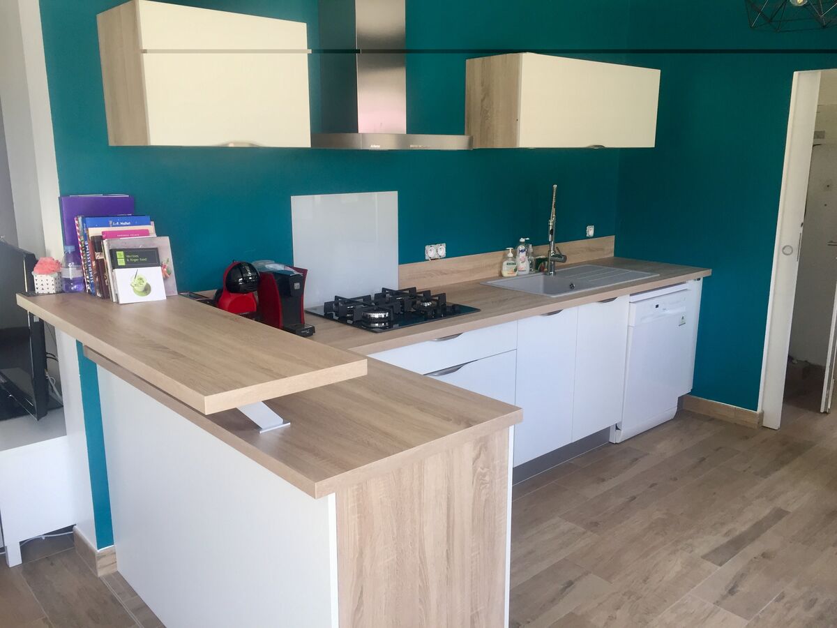 Cuisine équipée sur mesure Trend Blanc Mat