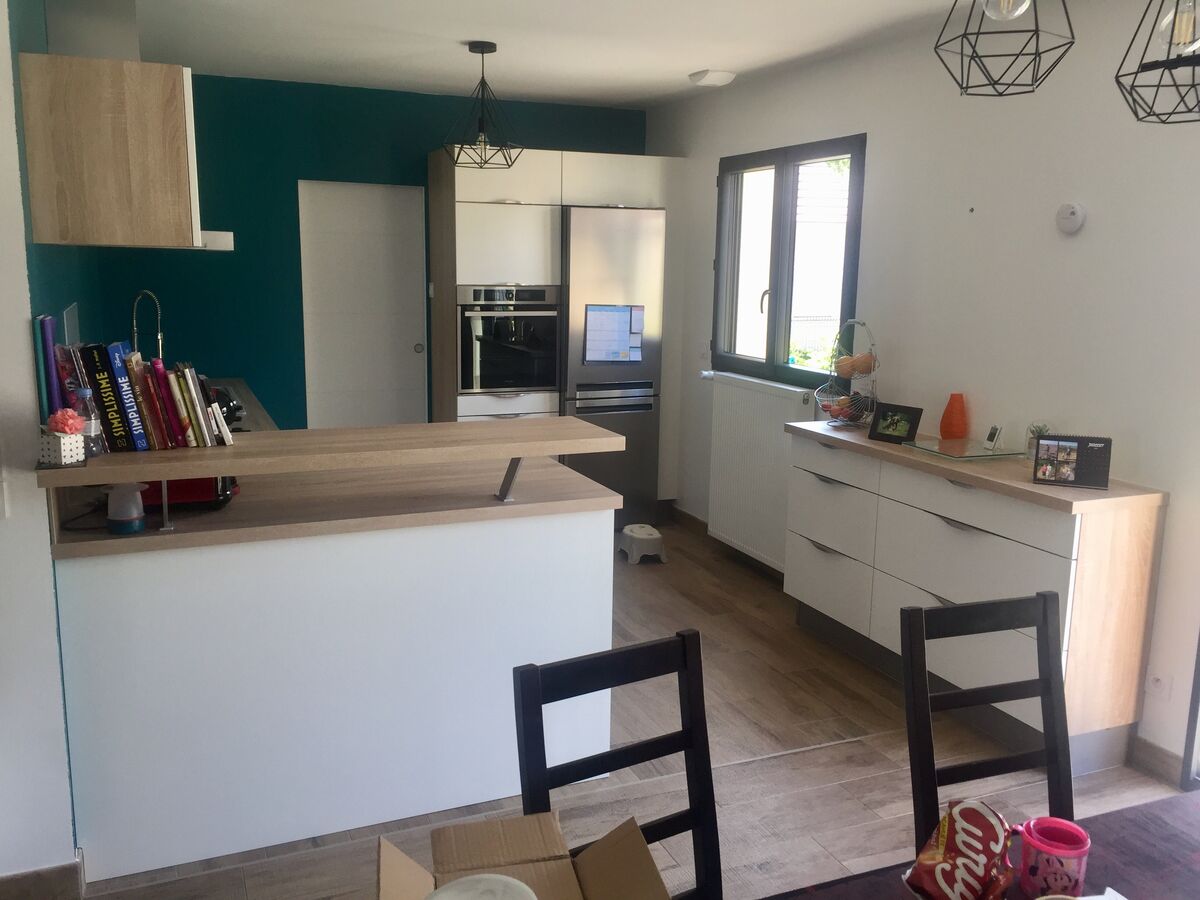 Rénovation cuisine équipée sur mesure Trend Blanc Mat