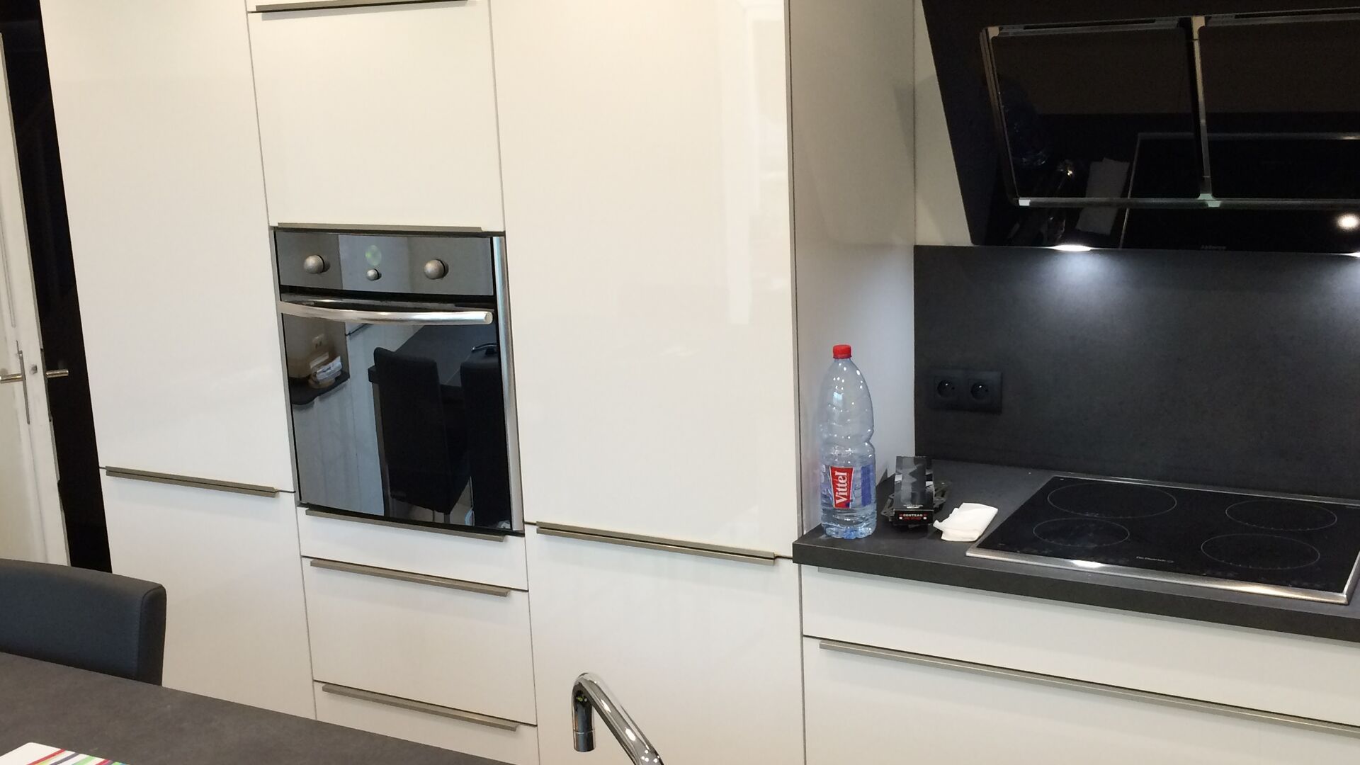 Cuisine équipée sur mesure Light Blanc brillant