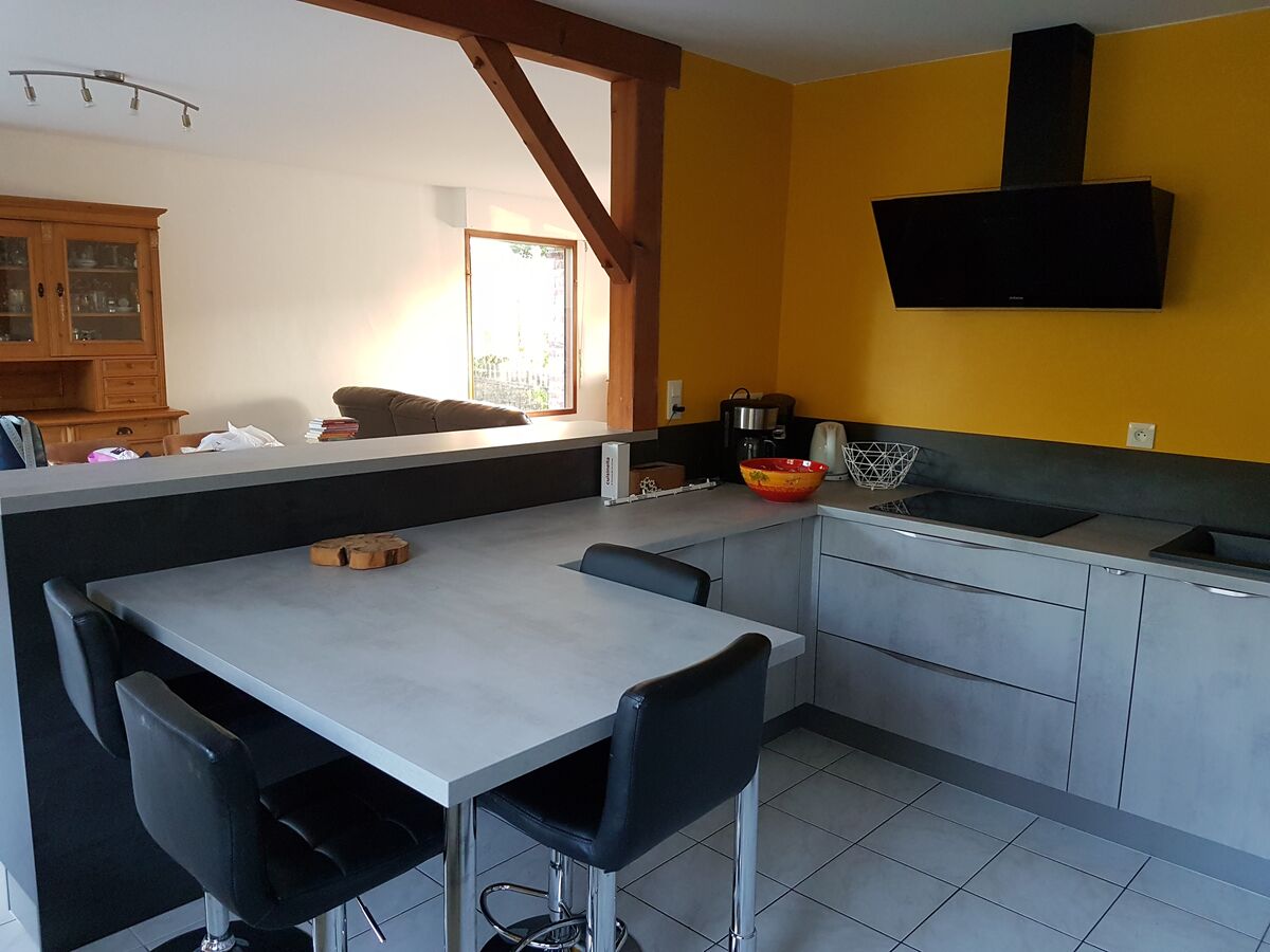 Rénovation cuisine équipée sur mesure Trend Béton Clair