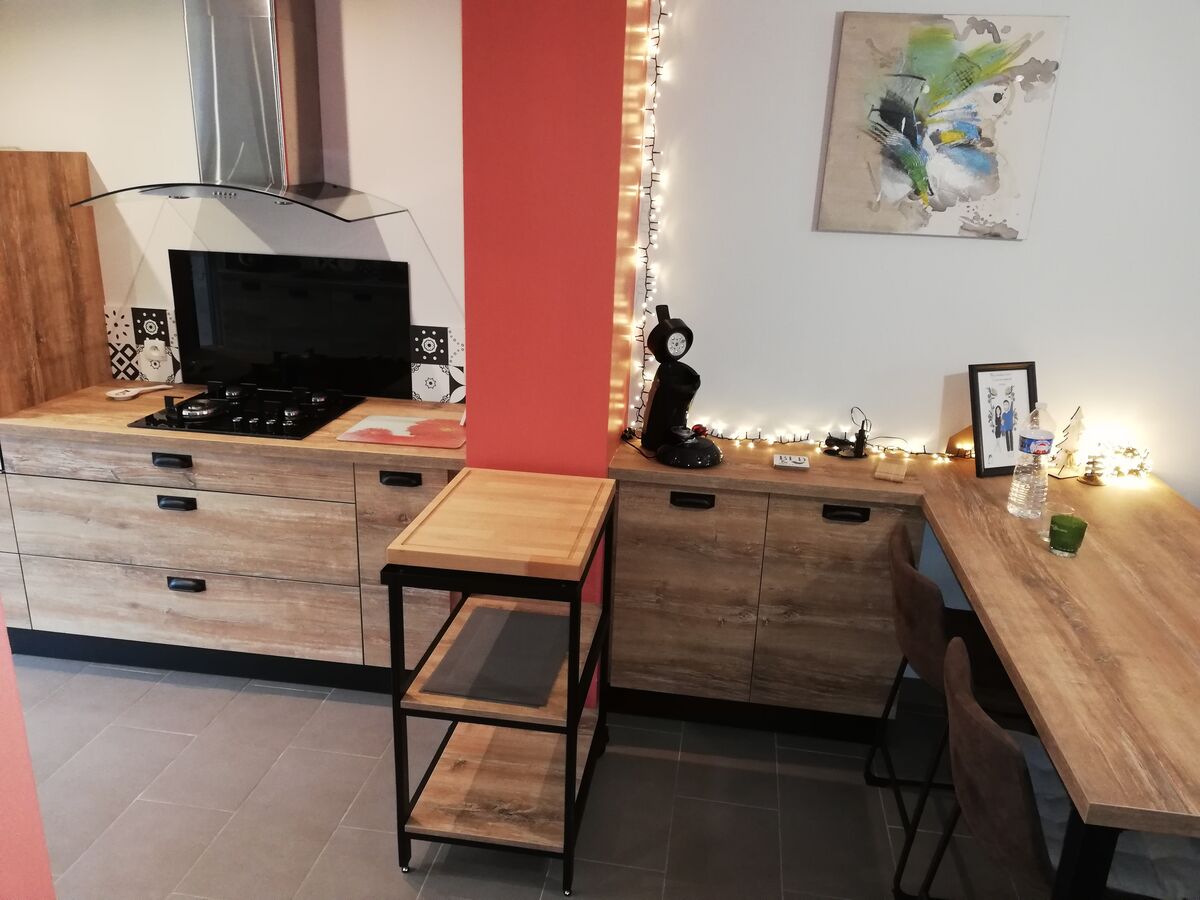 Cuisine équipée sur mesure Trend Hipster Wood