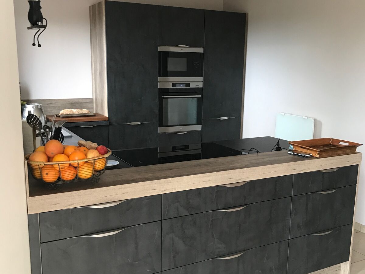 Cuisine avant-après sur mesure TREND Dark Fusion