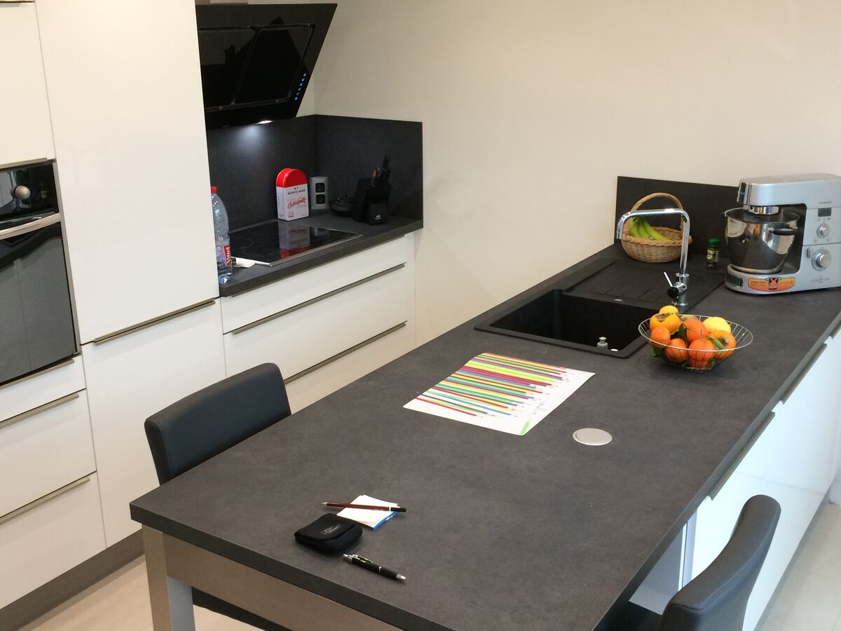 Rénovation cuisine sur mesure Light Blanc brillant