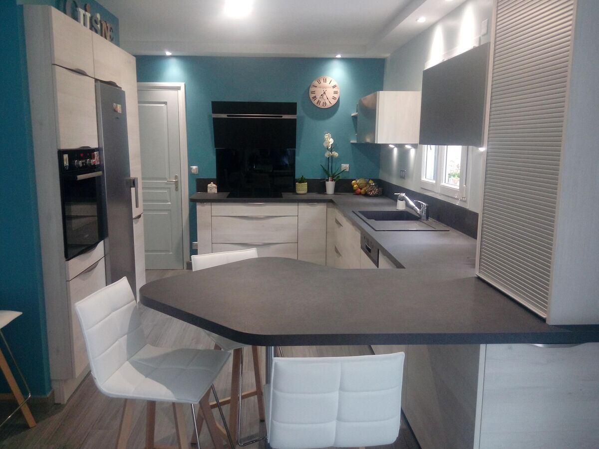 Cuisine équipée sur mesure Trend Artic Wood