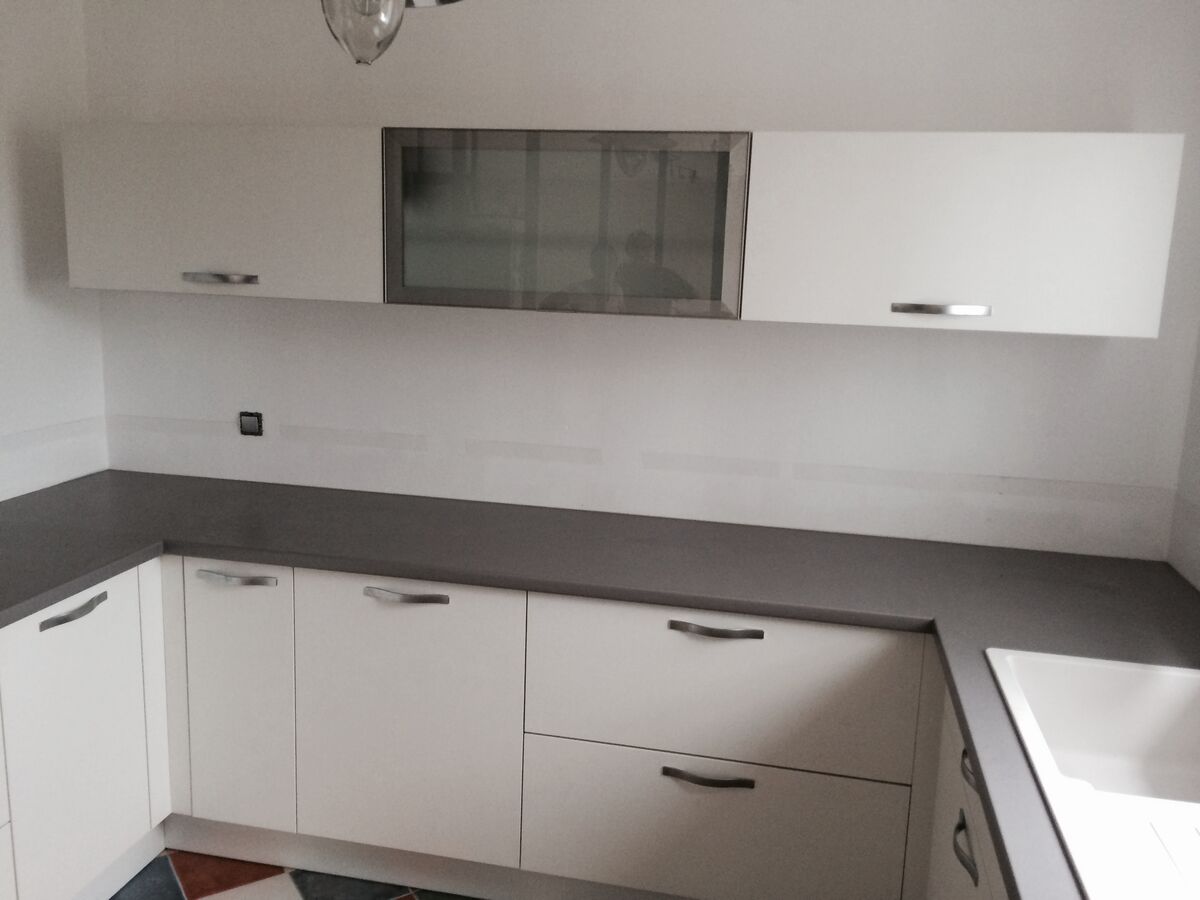 Rénovation cuisine sur mesure Trend + Blanc Mat