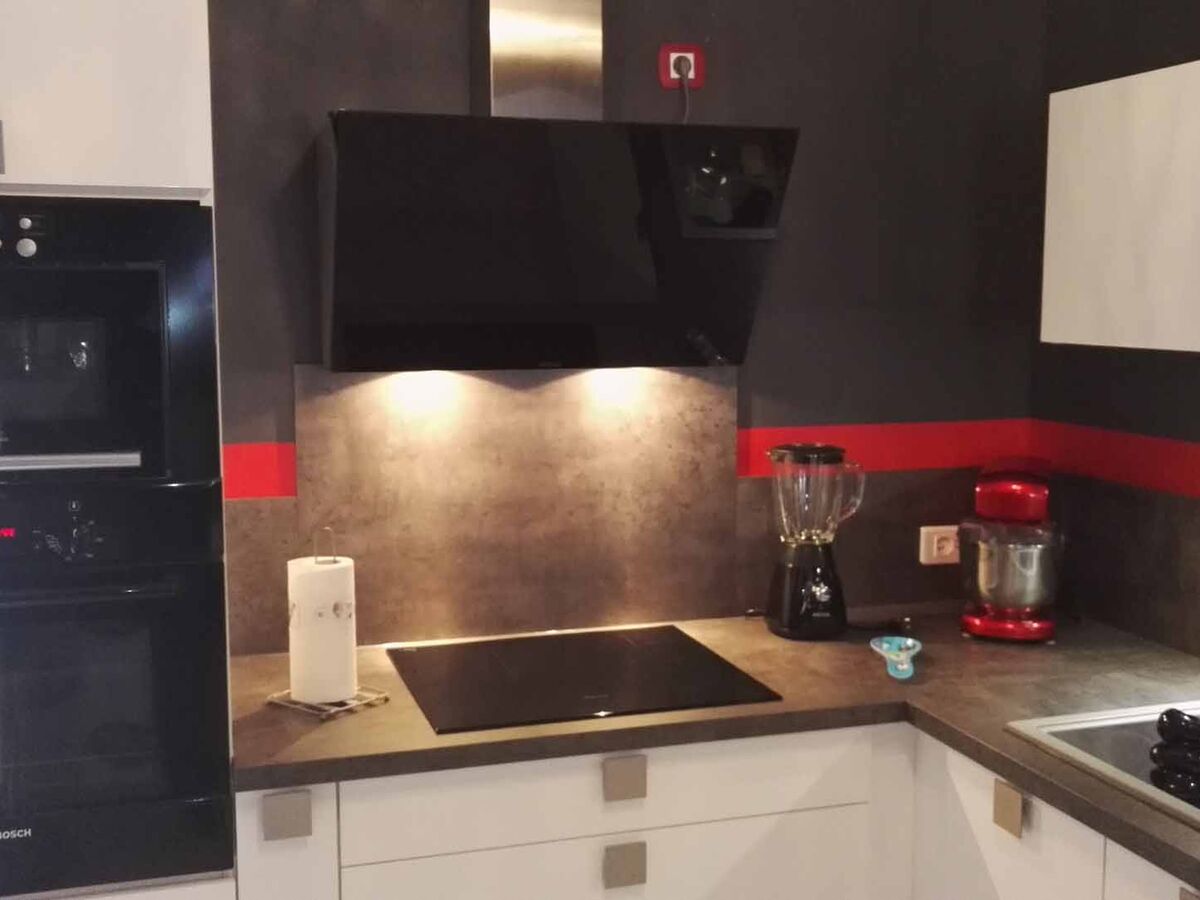 Rénovation cuisine sur mesure Light Blanc brillant