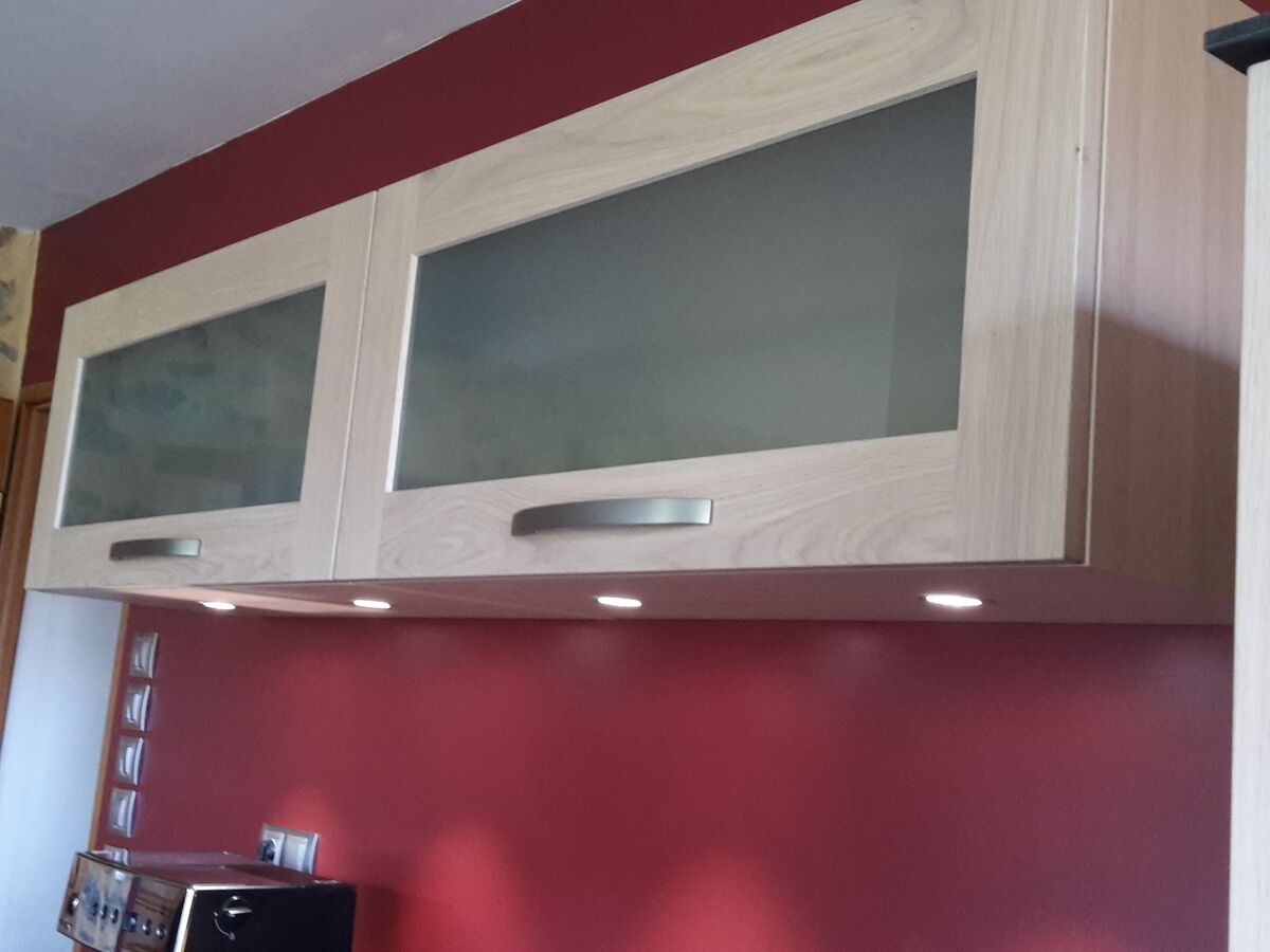 Cuisine avant-après sur mesure Wooden Teinté soft Oak