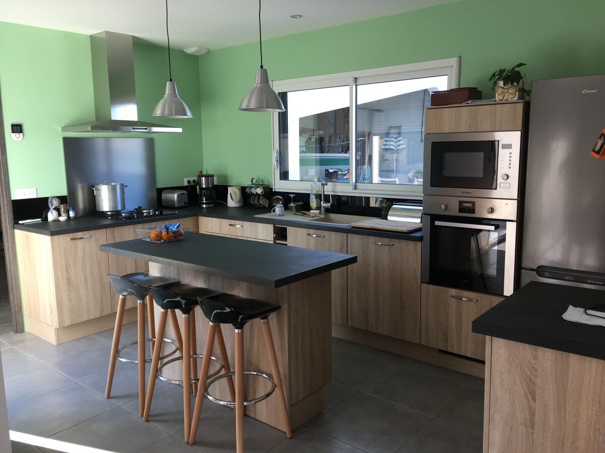 Cuisine équipée sur mesure Chêne Timber