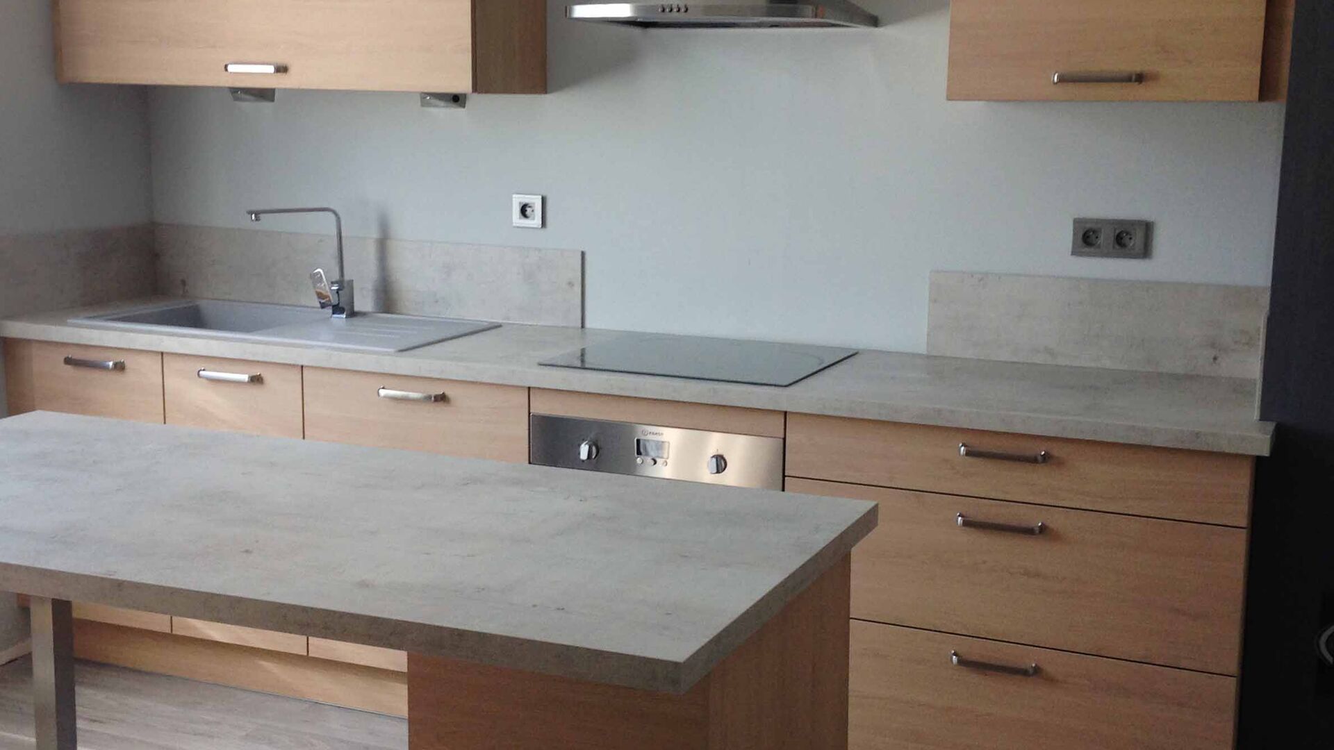 Cuisine équipée sur mesure Trend + Soft oak