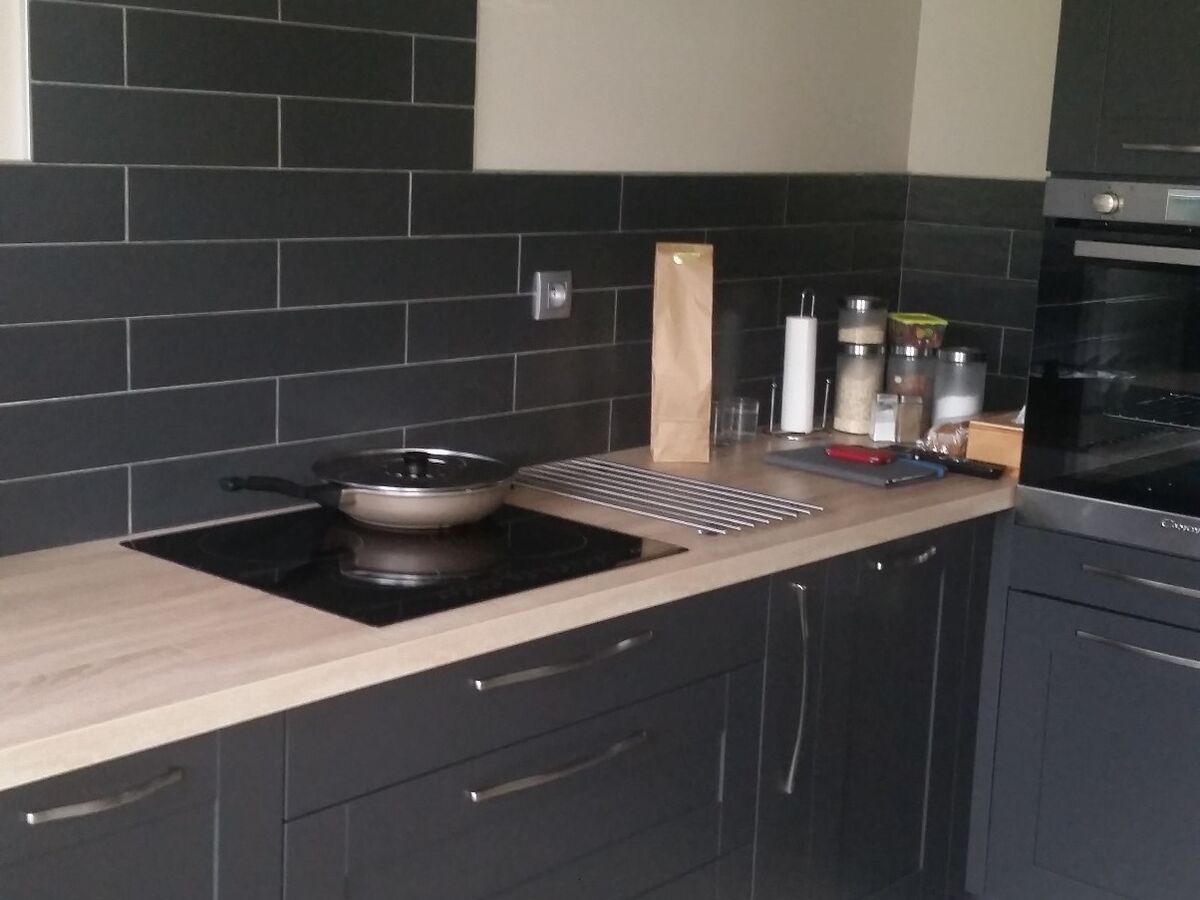 Cuisine avant-après sur mesure Trend Cube Ombre soft