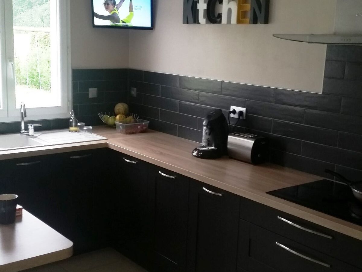 Cuisine avant-après sur mesure Trend Cube Ombre soft