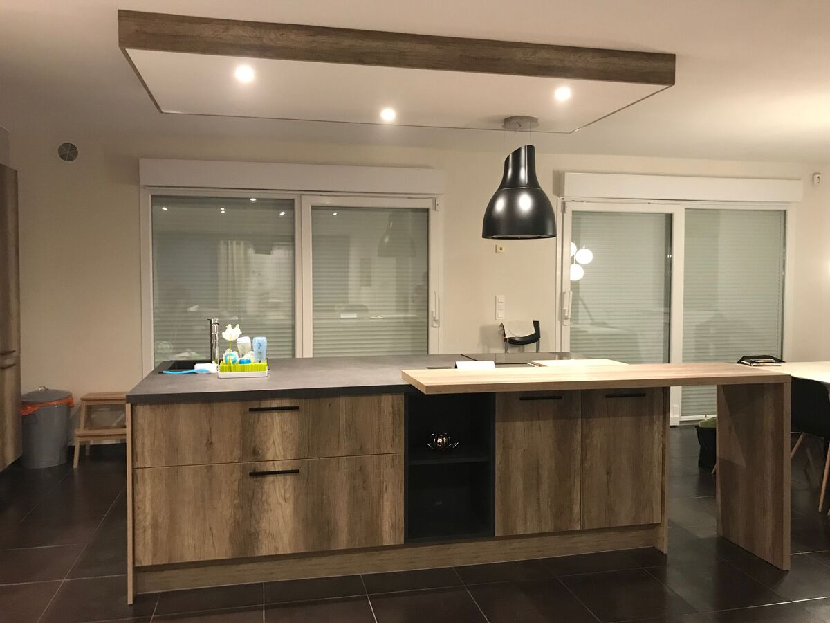 Cuisine avant-après sur mesure Trend Winoka