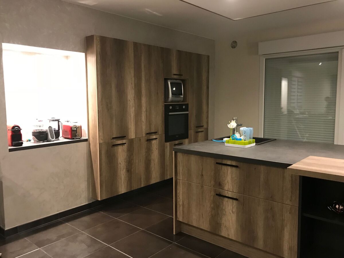 Cuisine avant-après sur mesure Trend Winoka