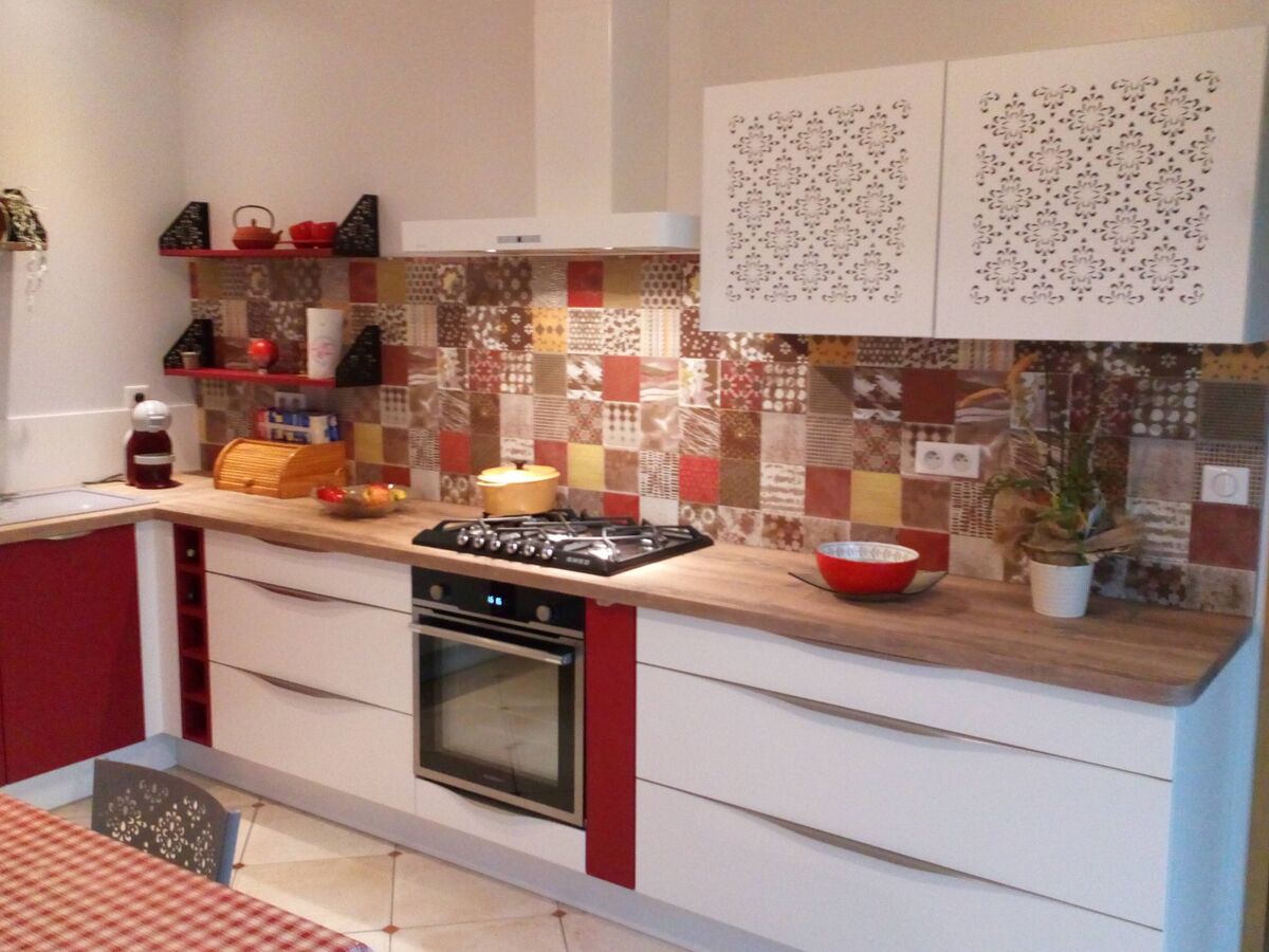 Rénovation cuisine sur mesure Color Laquée Blanc